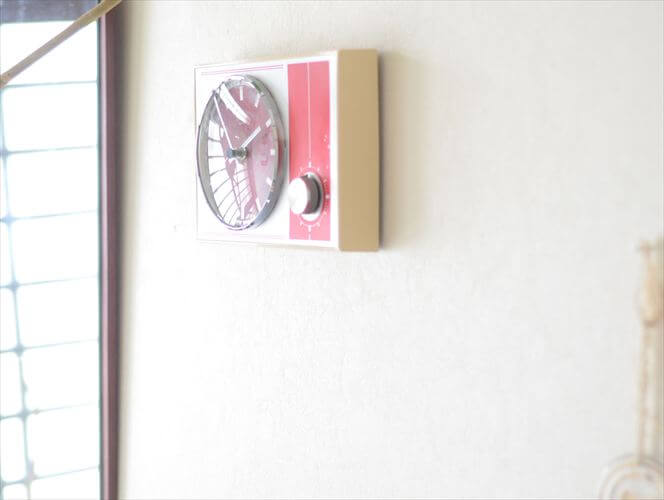 【送料無料】訳あり 1970-80年代 ドイツ製 Peter キッチンクロック 壁時計 壁掛け時計 ミッドセンチュリー ヴィンテージ アンティーク_250709 [2]