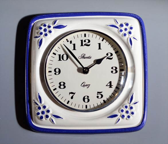 楽天市場】ポーセラーツ 白磁（置き時計・掛け時計｜インテリア・寝具