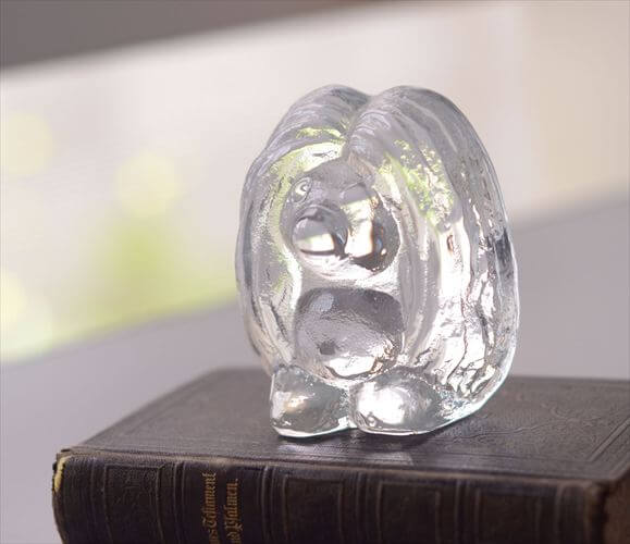 【送料無料】スウェーデン製 Bergdala Glasbruk かわいいガラスのトロール オブジェ ベルグダラ 北欧 アンティーク ヴィンテージ_260417