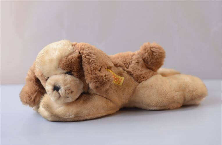 Rakuten - 【送料無料】1983-88年代 ドイツ製 Steiff イヌ Floppy Dog ぬいぐるみ シュタイフ ドール フィギュア アンティーク ヴィンテージ_260410