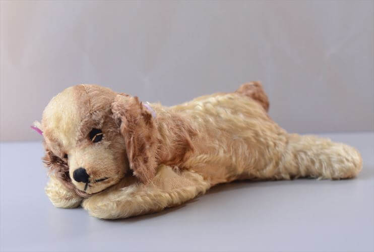【送料無料】1953-77年代 ドイツ製 Steiff イヌ Floppy Dog Cockie ぬいぐるみ シュタイフ ドール フィギュア アンティーク ヴィンテージ_260410(3.0)