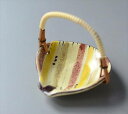 【送料無料】ドイツ製 1960-70年代 ハンドル付き 陶器トレー 小皿 ミニボウル ミッドセンチュリー ヴィンテージ アンティーク_250114