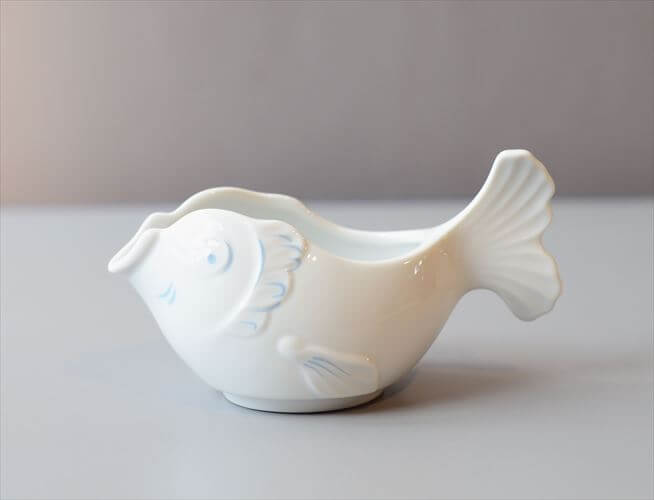 【送料無料】西ドイツ製 Seltmann Weiden 陶器の魚 器 置物 オブジェ 飾り ゼルトマンヴァイデン アンティーク ヴィンテージ_260206