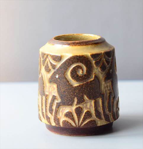 【送料無料】デンマーク製 Michael Anderson かわいいヤギ/牡羊の花瓶 Marianne Starck ミケルアナセン 北欧 アンティーク _260120