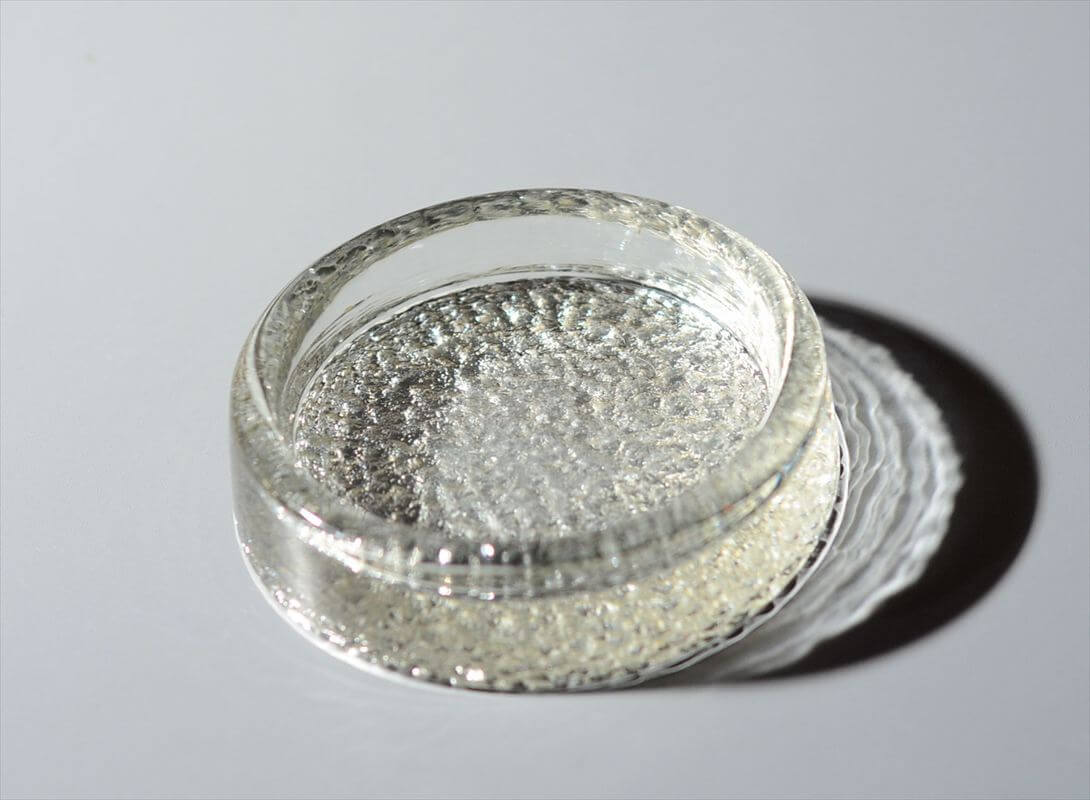 【送料無料】フィンランド製 Iittala Visa アッシュトレー 10cm イッタラ ヴィサ Timo Sarpaneva ガラス皿 トレイ 北欧 ヴィンテージ_260217