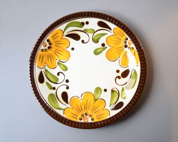 Other Dishes - 【送料無料】1960～70年代 ベルギー製 ヴィンテージ BOCH PARADISO 19cm プレート ボッホ パラディソ お皿 磁器 陶器 アンティーク 食器 ヨーロッパ_260205