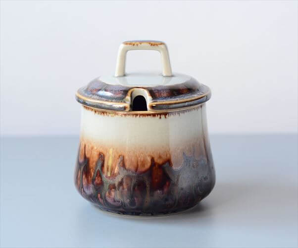 【送料無料】デンマーク製 クイストゴー Mexico シュガーポット メキシコ B&G Bing & Grondahl J.H.Quistgaard 北欧ヴィン...