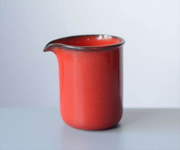 【送料無料】ドイツ製 Rosenthal Thomas Scandic Red クリーマー ミルクポット ローゼンタール トーマス コーヒー 食器 陶器 ヴィンテージ アンティーク_251028