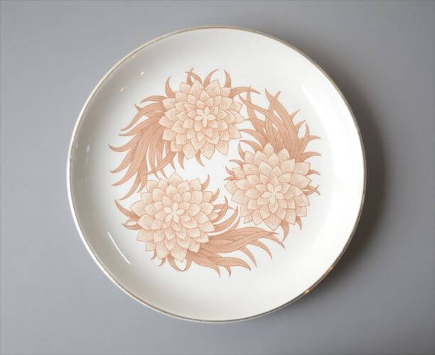 金属制  - 【送料無料】ARABIA アラビア Pulmu 17cm プレート お皿 Raija Uosikkinen 北欧食器 フィンランド ヴィンテージ アンティーク_260611