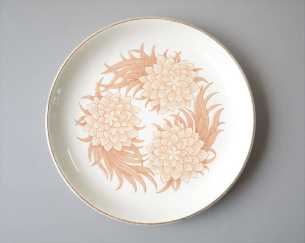 【送料無料】ARABIA アラビア Pulmu 17cm プレート お皿 Raija Uosikkinen 北欧食器 フィンランド ヴィンテージ アンティーク_260611