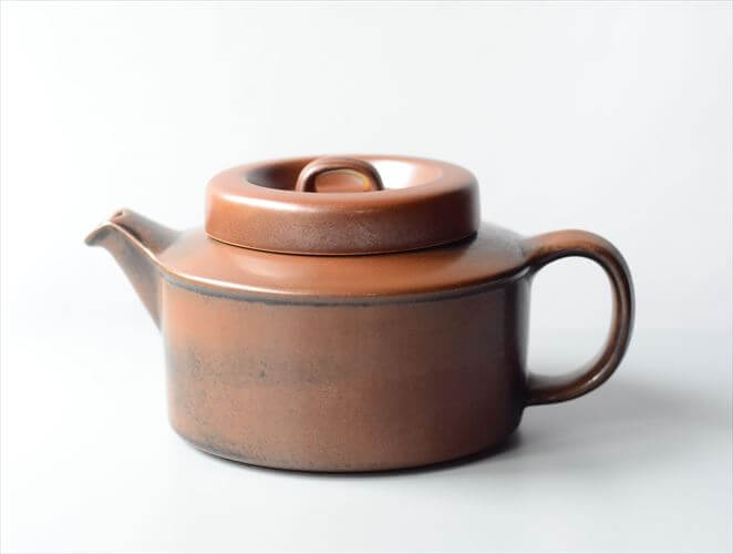 【送料無料】ARABIA アラビア ルスカ ティーポット Ruska 北欧食器 フィンランド 陶器 北欧 ヴィンテージ アンティーク_241023