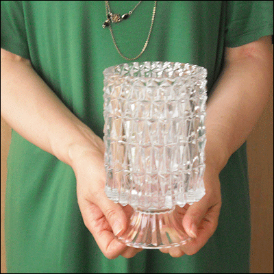 フラワーベース 北欧 ガラス 花瓶 円柱 陶器...の紹介画像3