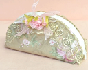 メガネケース ギフト ミニローズ グラスケース 薔薇 雑貨 姫系 かわいい プレゼント おしゃれ メガネ収納 おしゃれ おしゃれ 北欧 花柄