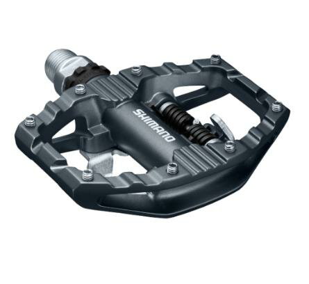 Shimano シマノ ペダル PD-EH500 SPDペダル 片面SPD 片面フラット ダークグレー