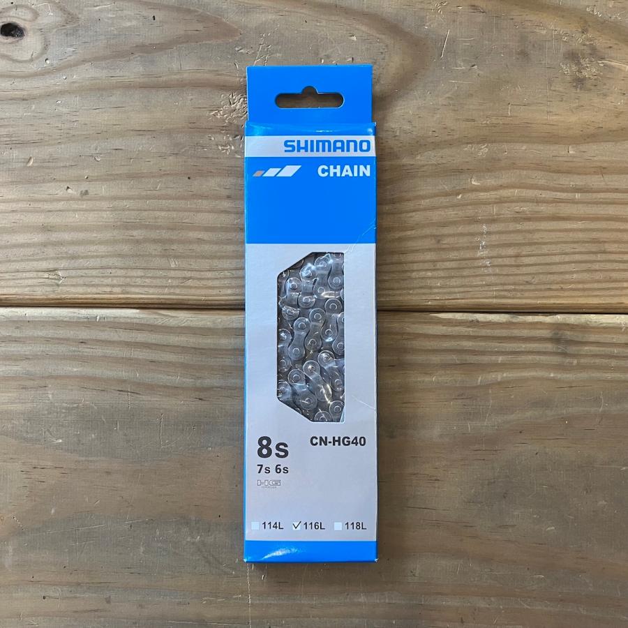 Shimano CN-HG40 chain 8S/7S/6S 116L V}m `F[