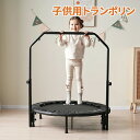 「グレー+グレー4月中旬入荷予定」トランポリン 子供用 BTM 耐荷重110kg 手すり付き 折りたたみ スプリング式 静音 大型 室内 スポーツ 遊具 おもち...