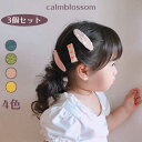 【5/14まで5%・10%OFFクーポン配布】 ヘアピン キッズ 赤ちゃん ヘアアクセサリー 3個セット キッズ ヘアピン パッチン ベビー 子ども 赤ちゃん ...
