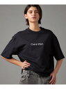 カルバン・クライン Tシャツ メンズ (M)【公式ショップ】 カルバンクライン STNDRD リラックス クルーネック Tシャツ Calvin Klein Jeans 40HM228 Calvin Klein Jeans カルバン・クライン トップス カットソー・Tシャツ ブラック ホワイト グレー【送料無料】[Rakuten Fashion]