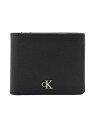 Calvin Klein Jeans/ カルバンクライン シュリンクバイフォールド ウォレット Calvin Klein Jeans Accessory HP2127 Calvin Klein Jeans カルバン・クライン 財布・ポーチ・ケース 財布 ブラック