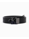 Calvin Klein Jeans/(M)【公式ショップ】 カルバンクライン モノグラム リバーシブル ベルト Calvin Klein Jeans Accessory HC0800 Calvin Klein Jeans カルバン・クライン ファッション雑貨 ベルト ブラック【送料無料】[Rakuten Fashion]