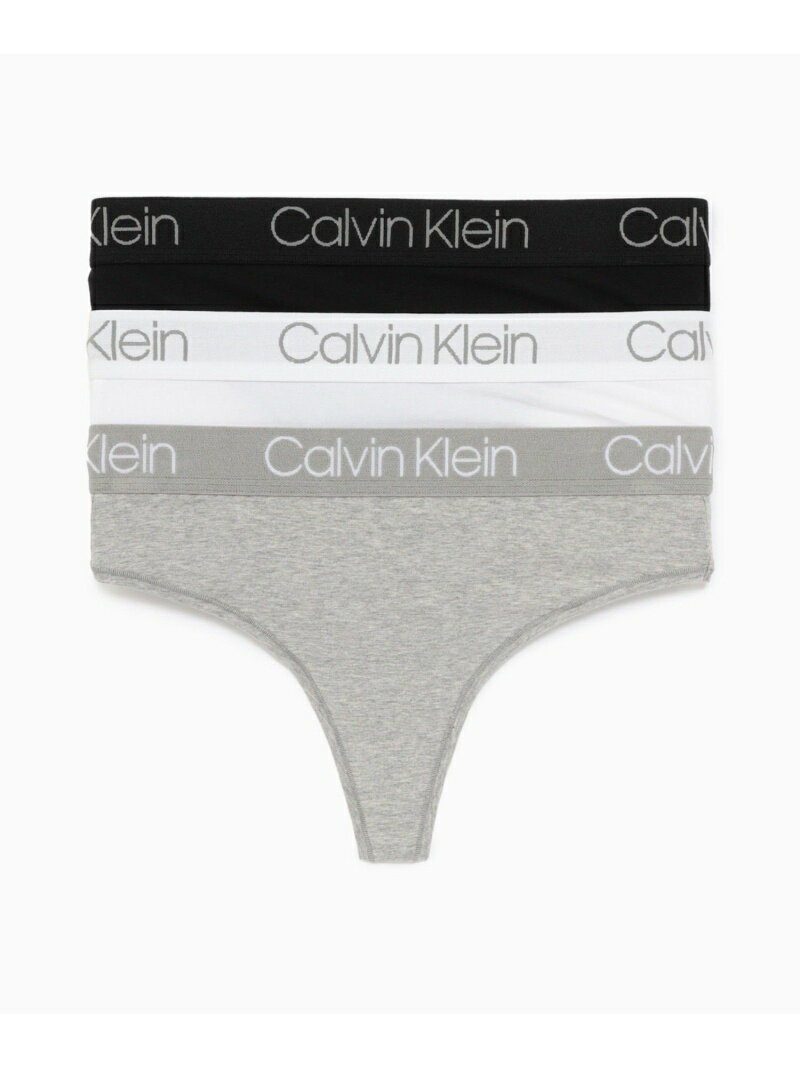 【SALE／50%OFF】 W 【公式ショップ】 カルバンクライン ハイウエスト ソング 3枚パック Calvin Klein Underwear QD3757 Calvin Klein Underwear カルバン・クライン インナー・ルームウェア …