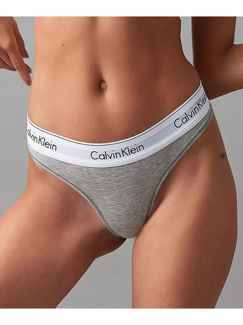【公式ショップ】 カルバンクライン ウェスト ロゴ Tバック ショーツ Calvin Klein Underwear F3786D Calvin Klein カルバン・クライン インナー/ナイトウェア ショーツ ブラック グレー[Rakuten Fashion]