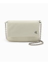 Calvin Klein Jeans/【公式ショップ】 カルバンクライン チェーン クロスボディ ウォレット バッグ Calvin Klein Jeans Accessory DP1704 Calvin Klein Jeans カルバン・クライン バッグ ショルダーバッグ ベージュ【送料無料】[Rakuten Fashion]