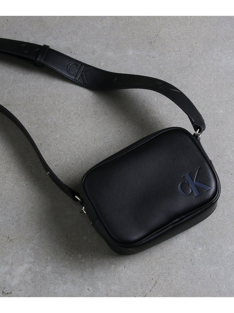 (W)【公式ショップ】 カルバンクライン ミニ クロスボディバッグ Calvin Klein Jeans Accessory DH3251 Calvin Klein Jeans Accessory カルバン クライン バッグ ショルダーバッグ ブラック ベージュ【送料無料】 Rakuten Fashion