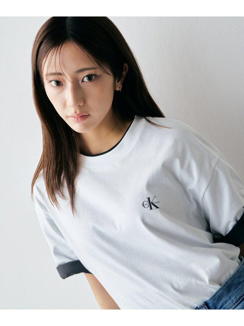 (U)【公式ショップ】 カルバンクライン Tシャツ(2枚パック) - ユニセックスショー...