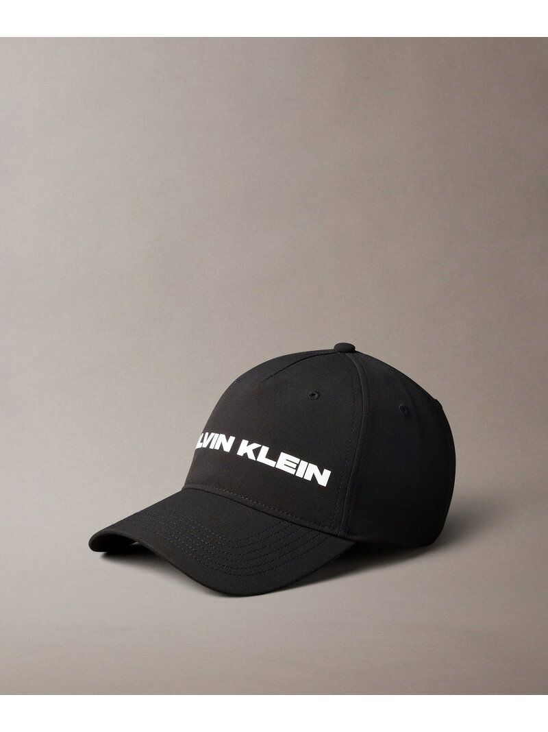 Rakuten - (U)【公式ショップ】 カルバンクライン グラフィック キャップ Calvin Klein Jeans Accessory 4D5107G Calvin Klein Jeans Accessory カルバン・クライン 帽子 キャップ ブラック【送料無料】[Rakuten Fashion]