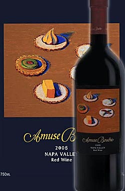 【アミューズブーシュ】 メルロー ナパヴァレー (プロプライアタリーレッド) [2005] Amuse Bouche Napa Valley Merlot 750ml ナパバレー赤ワイン カリフォルニアワイン専門店あとりえ ギフト 贈り物 父の日プレゼント 高級