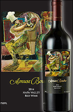 【アミューズブーシュ】 メルロー ナパヴァレー (プロプライアタリーレッド) [2014] Amuse Bouche Napa Valley Merlot 750ml [ナパバレー赤ワイン カルトワイン] 送料込みクール代は別途+260円 カリフォルニアワイン専門店 ギフト 贈り物 父の日プレゼント 高級