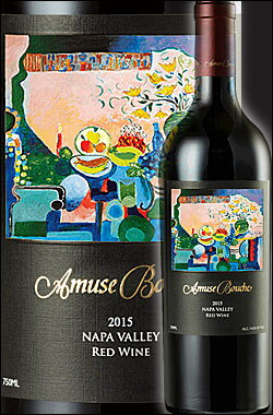 《アミューズブーシュ》 メルロー ナパヴァレー (プロプライアタリーレッド) [2015] Amuse Bouche Napa Valley Merlot 750ml [ナパバレー赤ワイン カルトワイン] 送料込みクール代は別途+260円 カリフォルニアワイン専門店 ギフト 贈り物 誕生日プレゼント 高級