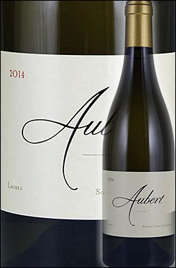 ●RP99点【オーベール】 シャルドネ ローレン・エステイトヴィンヤード, ソノマコースト [2014] Aubert Chardonnay Lauren Estate Vineyard Sonoma Coast オベール 750ml [白ワイン カリフォルニアワイン専門店あとりえ ギフト 贈り物 父の日プレゼント 高級