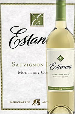 ● [ワケアリ・アウトレット(ラベル不良)] 《エスタンシア》 ソーヴィニヨンブラン モントレー・カウンティ [2014] Estancia Winery & Vineyards Sauvignon Blanc Monterey County 750ml [白ワイン スクリューキャップ] カリフォルニアワイン専門店あとりえ