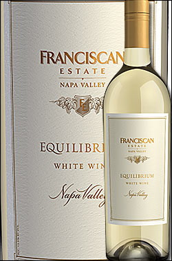 【フランシスカン・エステイト】 “イクイリブリアム” ナパ・ヴァレー ホワイト・ブレンド [2015] Franciscan Estate Proprietary White Blend Wine EQUILIBRIUM Napa Valley 750ml ナパバレー白ワイン] ※スクリューキャップ カリフォルニアワイン 父の日プレゼント