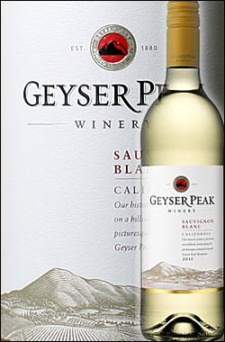 ● [ワケアリ・アウトレット(ラベル不良)]【ガイザーピーク】 ソーヴィニヨンブラン カリフォルニア [2012] Geyser Peak Winery Sauvignon Blanc California 750ml カリフォルニアワイン専門店あとりえ 父の日プレゼント 白ワイン