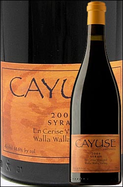 《カユース》 シラー アンセリース (アンスリーズ) ワラワラ・ヴァレー [2012] Cayuse Syrah en Cerise Vineyard, Walla Walla Valley, Washington State 750ml 赤ワイン [ワシントンワイン] カリフォルニアワイン専門店あとりえ ギフト 贈り物 誕生日プレゼント 高級