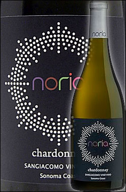 ギフト対応可 ■TV紹介 シャルドネ サンジャコモ・ヴィンヤーズ ソノマコースト  NORIA NAKAMURA CELLARS Chardonnay Sonoma Coast Sangiacomo Vineyards 750ml 故中村勘三郎さんが愛飲したナカムラセラーズ白ワイン カリフォルニアワイン