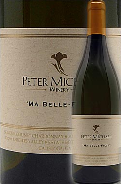 【ピーターマイケル・ワイナリー】 シャルドネ マ・ベルフィーユ エステイト [2007] Peter Michael Winery Ma Belle-Fille Estate Chardonnay Knights Valley 750ml[白] カリフォルニアワイン専門店あとりえ ギフト 贈り物 父の日プレゼント 高級 白ワイン