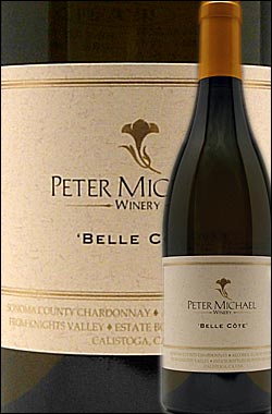 ●正規品 《ピーターマイケル・ワイナリー》 シャルドネ ベルコート エステイト ナイツヴァレー [2012] Peter Michael Winery Belle Cote Estate Chardonnay Knights Valley, Sonoma County 750ml [白ワイン] カリフォルニアワイン専門店 高級 誕生日プレゼント