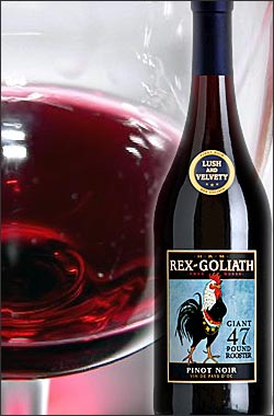 【レックスゴライアス】 ピノノワール アメリカ [NV] Rex Goliath Pinot Noir California 750ml 赤ワイン カリフォルニアワイン専門店あとりえ 父の日プレゼント