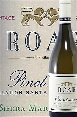 【ロアー】 シャルドネ シエラマー・ヴィンヤード サンタルシアハイランズ [2011] Roar Chardonnay Sierra Mar Vineyard, Santa Lucia Highlands 750ml (サンタルチア)[白] カリフォルニアワイン専門店あとりえ ギフト 贈り物 高級 白ワイン