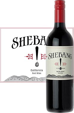 ギフト対応可  “プロプライアタリーレッド” カリフォルニア  Sherman & Hooker's Shebang! Proprietary Red Wine California by Bedrock's Morgan Twain Peterson 750ml シャーマン＆フッカーズ赤ワイン ※スクリューキャップ