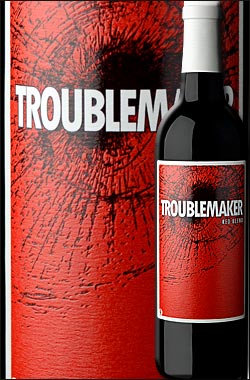 ●ラベル損傷ワケアリ品 【トラブルメーカー】 セントラルコースト (シラー+グルナッシュ+ジンファンデルetc.) NV, Hope Family Wines TROUBLEMAKER Central Coast 750ml ケイマス旧2'ndリバティースクール系ホープファミリー フルボディ赤ワイン 誕生日プレゼント