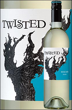 【ツイステッド】 モスカート カリフォルニア [2010] Twisted Wines Moscato California 750ml [ツイスティッド白ワイン] カリフォルニアワイン専門店あとりえ 父の日プレゼント