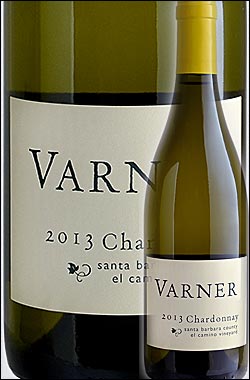 【ヴァーナー】 シャルドネ エルカミーノ・ヴィンヤード サンタバーバラ・カウンティ [2016] Varner Chardonnay El Camino Vineyard, Santa Barbara County 750ml 白ワイン カリフォルニアワイン専門店あとりえ 父の日プレゼント