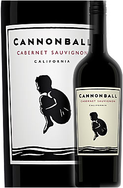 《キャノンボール》 カベルネ・ソーヴィニヨン カリフォルニア [2019] Cannonball Wine Company Cabernet Sauvignon California 750ml 赤ワイン ※スクリューキャップ仕様 カリフォルニアワインあとりえ×立花峰夫ゴッドブレスアメリカワインズ -GOD BLESS AMERICA WINES-