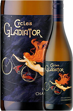 ギフト対応可 【サイクルズグラディエーター by ハーン】 シャルドネ カリフォルニア [2021] Cycles Gladiator Chardonnay California by Hahn Family Wines 750ml 白ワイン ※スクリューキャップ カリフォルニアワイン専門店あとりえ 誕生日プレゼント