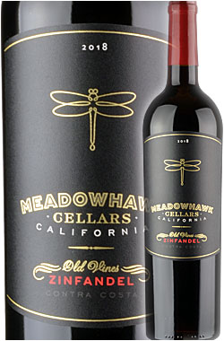 ●34%OFF【メドウホーク by クライン】 ジンファンデル “オールドヴァインズ” コントラコスタ [2018] Meadowhawk Cline OLD VINES ZINFANDEL Contra Costa 750ml カリフォルニアワインあとりえ×立花峰夫ゴッドブレスアメリカワインズ GOD BLESS AMERICA WINES